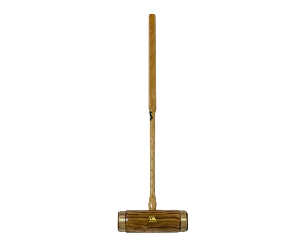Hurlingham Croquet Mallet (Brass bound head) Wood Mallets