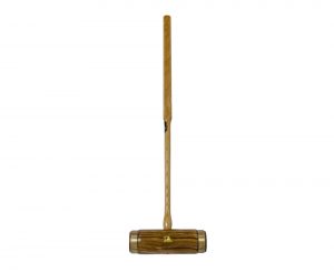 Hurlingham Croquet Mallet (Brass bound head) - Wood Mallets