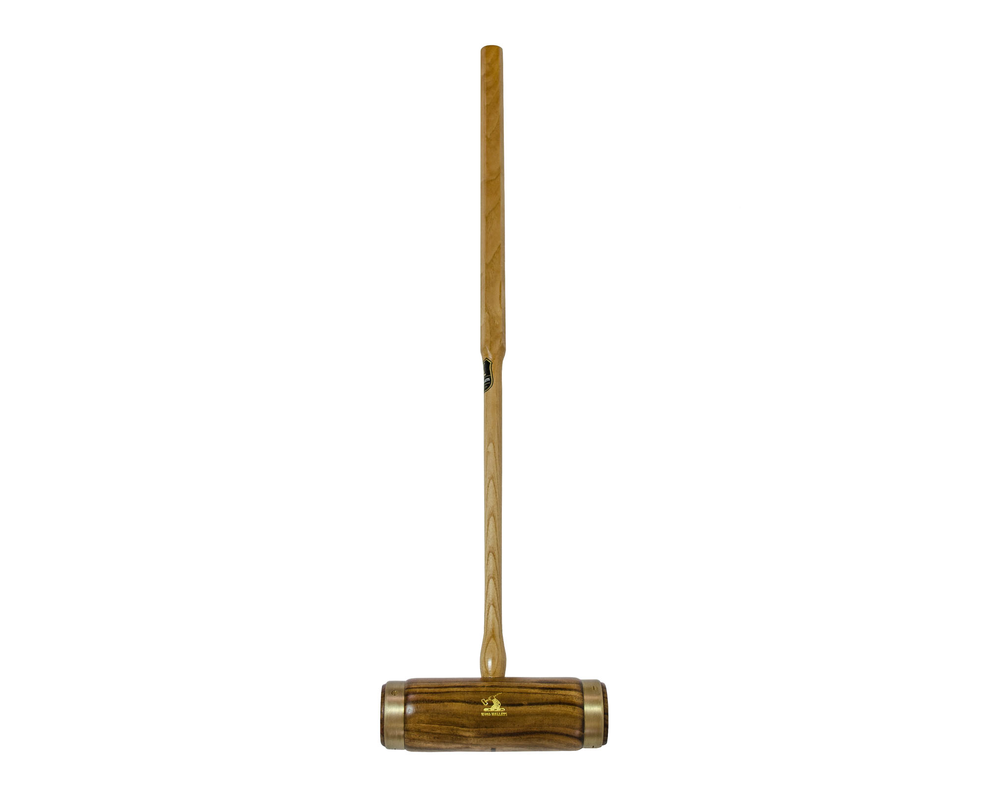 Hurlingham Croquet Mallet (Brass bound head) Wood Mallets