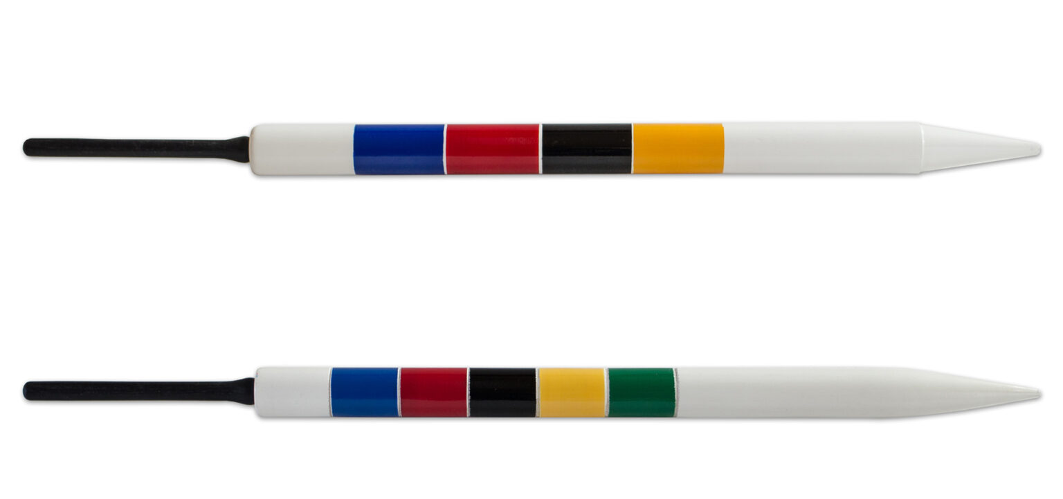 Croquet Centre Pegs (4, 6 or 8 Colours) Wood Mallets
