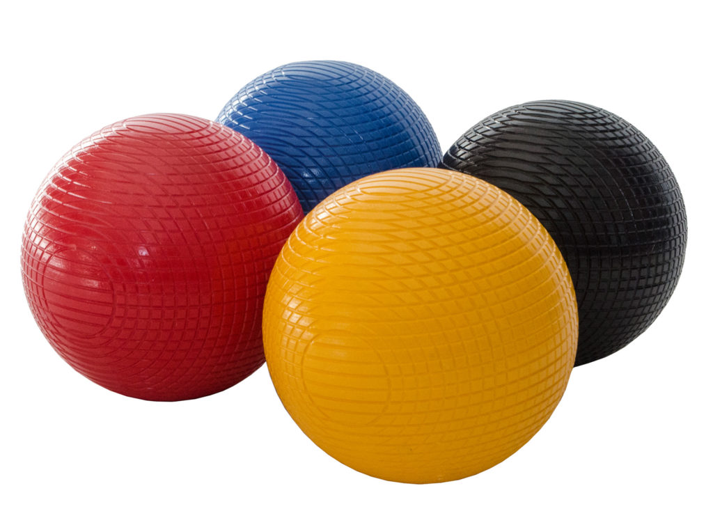 Garden Croquet Balls (Set of 4) - Wood Mallets