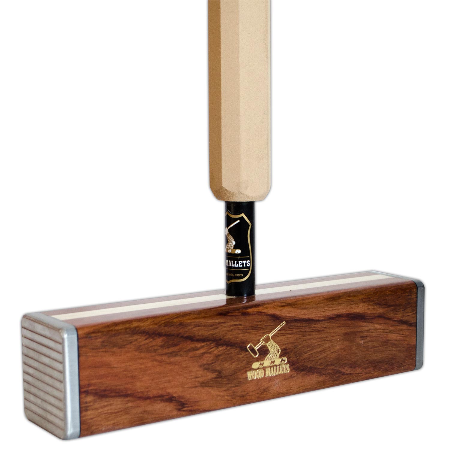 Evolution Croquet Mallet (Carbon shaft, stainless end plates) Wood