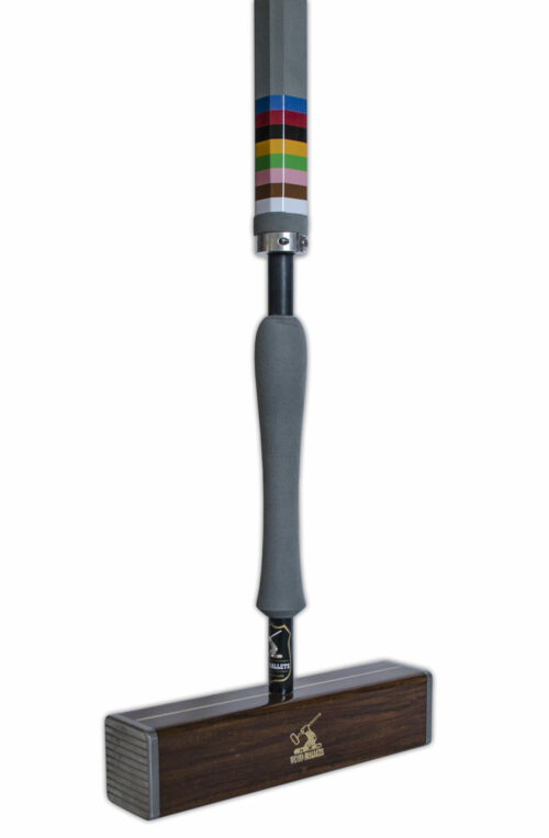 Evolution Croquet Mallet (Carbon shaft, stainless end plates) Wood