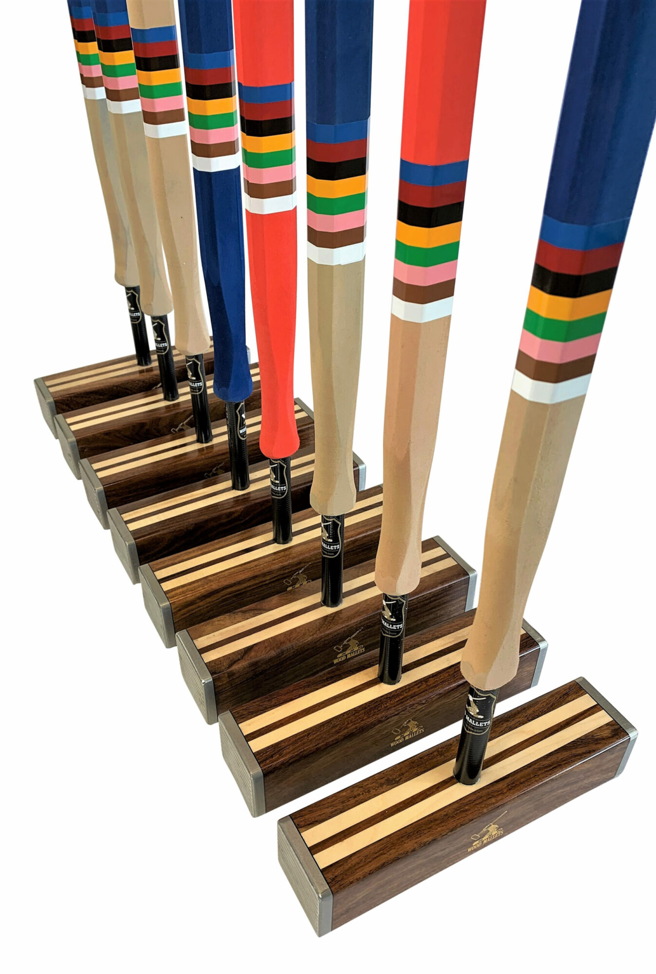 Evolution Croquet Mallet (Carbon shaft, stainless end plates) Wood